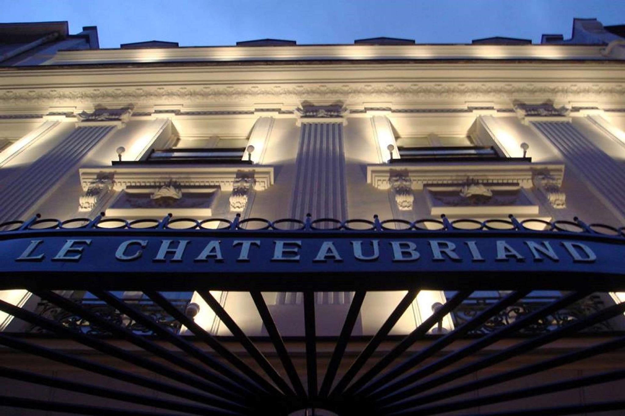 Hotel Chateaubriand Paris Exterior foto